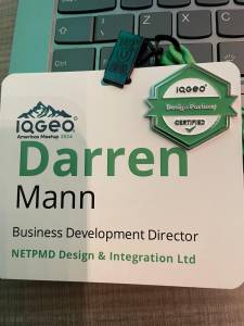 IQGeo Americas Event Badge