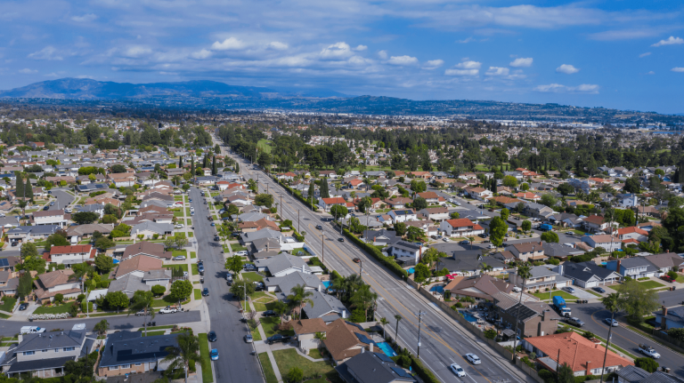 cityscape of Placentia, California