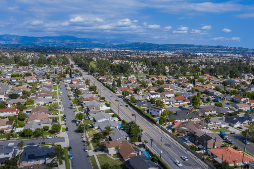 cityscape of Placentia, California