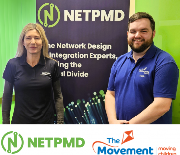 The Movement Centre and NetPMD Design and Integration join forces in a new fundraising partnership for 2024